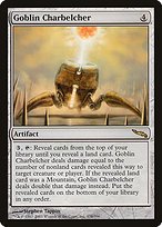 Matte Finish Mirrodin Goblin Charbelcher ( #176 )