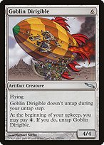 Matte Finish Mirrodin Goblin Dirigible ( #177 )