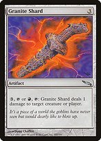Matte Finish Mirrodin Granite Shard ( #182 )