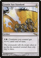 Matte Finish Mirrodin Leonin Sun Standard ( #194 )