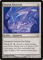 Matte Finish Mirrodin Neurok Hoversail ( #218 )