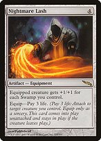 Matte Finish Mirrodin Nightmare Lash ( #219 )