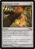 Matte Finish Mirrodin Psychogenic Probe ( #231 )