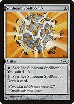 Matte Finish Mirrodin Sunbeam Spellbomb ( #250 )
