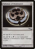 Matte Finish Mirrodin Talisman of Dominance ( #253 )