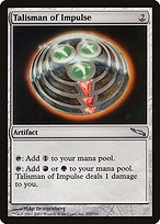 Matte Finish Mirrodin Talisman of Impulse ( #254 )