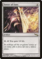 Matte Finish Mirrodin Tower of Eons ( #266 )