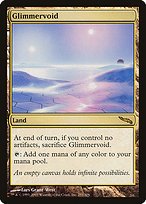 Matte Finish Mirrodin Glimmervoid ( #281 )