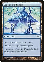 Matte Finish Mirrodin Seat of the Synod ( #283 )