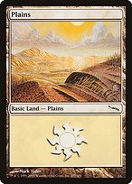 Matte Finish Mirrodin Plains ( #287 )