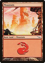 Matte Finish Mirrodin Mountain ( #302 )