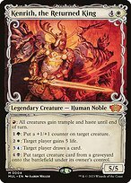 Glossy Finish Multiverse Legends Kenrith, the Returned King ( #4 )