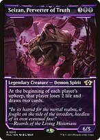 Glossy Finish Multiverse Legends Seizan, Perverter of Truth ( #15 )