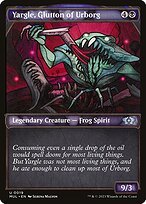 Glossy Finish Multiverse Legends Yargle, Glutton of Urborg ( #19 )