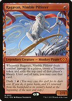 Glossy Finish Multiverse Legends Ragavan, Nimble Pilferer ( #21 )