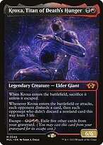 Glossy Finish Multiverse Legends Kroxa, Titan of Death's Hunger ( #49 )