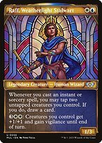 Glossy Finish Multiverse Legends Raff, Weatherlight Stalwart ( #56 )