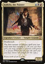 Matte Finish New Capenna Commander Anhelo, the Painter ( #1 )