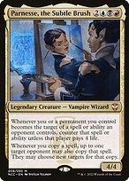 Matte Finish New Capenna Commander Parnesse, the Subtle Brush ( #8 )