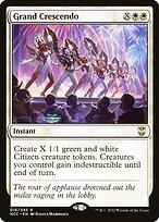 Matte Finish New Capenna Commander Grand Crescendo ( #16 )