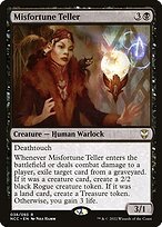 Matte Finish New Capenna Commander Misfortune Teller ( #38 )