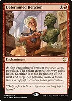Matte Finish New Capenna Commander Determined Iteration ( #45 )