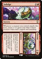 Matte Finish New Capenna Commander Indulge // Excess ( #46 )
