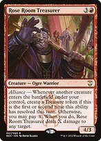 Matte Finish New Capenna Commander Rose Room Treasurer ( #51 )