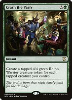 Matte Finish New Capenna Commander Crash the Party ( #57 )