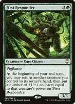 Matte Finish New Capenna Commander First Responder ( #60 )