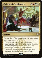 Matte Finish New Capenna Commander Cabaretti Confluence ( #69 )
