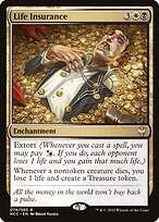 Matte Finish New Capenna Commander Life Insurance ( #74 )