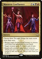 Matte Finish New Capenna Commander Maestros Confluence ( #75 )