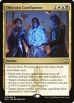 Matte Finish New Capenna Commander Obscura Confluence ( #76 )
