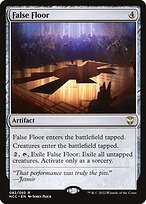 Matte Finish New Capenna Commander False Floor ( #82 )