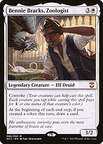 Matte Finish New Capenna Commander Bennie Bracks, Zoologist ( #86 )