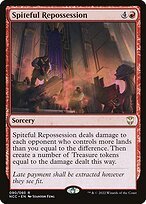 Matte Finish New Capenna Commander Spiteful Repossession ( #90 )