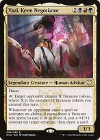 Matte Finish New Capenna Commander Vazi, Keen Negotiator ( #92 )