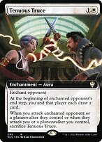 Matte Finish New Capenna Commander Tenuous Truce ( #95 )