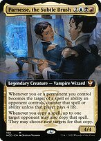 Matte Finish New Capenna Commander Parnesse, the Subtle Brush ( #106 )