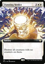 Matte Finish New Capenna Commander Damning Verdict ( #116 )
