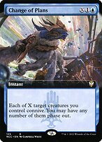 Matte Finish New Capenna Commander Change of Plans ( #125 )