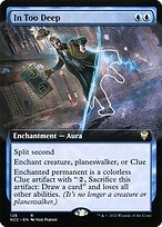 Matte Finish New Capenna Commander In Too Deep ( #128 )