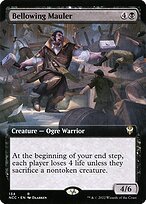 Matte Finish New Capenna Commander Bellowing Mauler ( #134 )