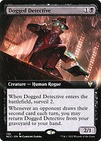 Matte Finish New Capenna Commander Dogged Detective ( #136 )