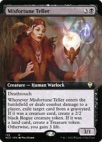 Matte Finish New Capenna Commander Misfortune Teller ( #139 )