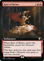 Matte Finish New Capenna Commander Rain of Riches ( #150 )