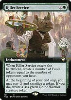 Matte Finish New Capenna Commander Killer Service ( #161 )