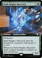 Matte Finish New Capenna Commander Park Heights Maverick ( #163 )
