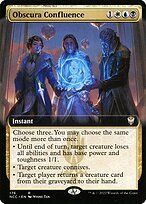 Matte Finish New Capenna Commander Obscura Confluence ( #176 )